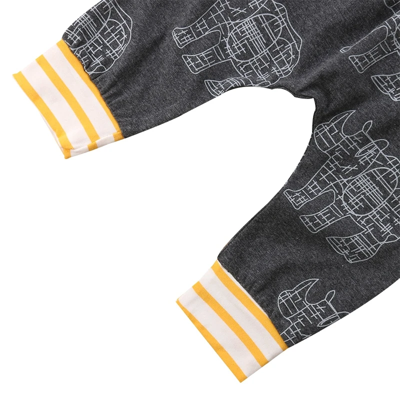 

Infant Boy Clothing Autumn Spring Clothes For Newborn Baby Boys Clothes Set Rhino T-Shirt+Pants 2pcs Outfit Kids Costume Suit