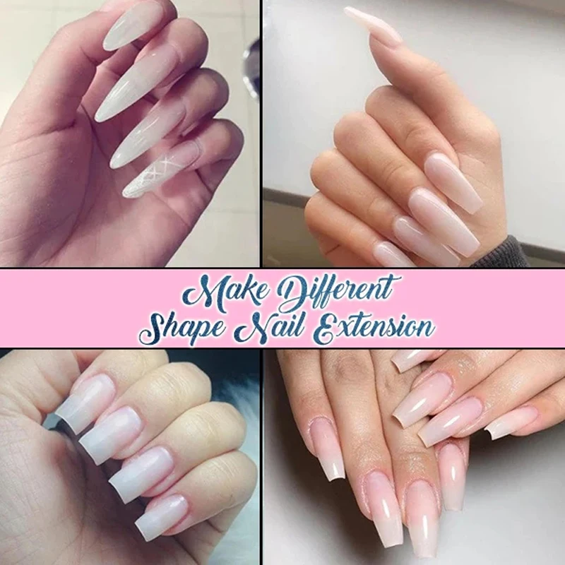 Волоконно-треснутый гель для ремонта ногтей наращивание УФ-гель лак сломанный