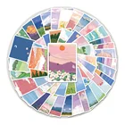 10  30  50 шт. Ретро Ностальгический пейзаж картина маслом милая девушка ручная палатка чемодан граффити водостойкая наклейка оптом