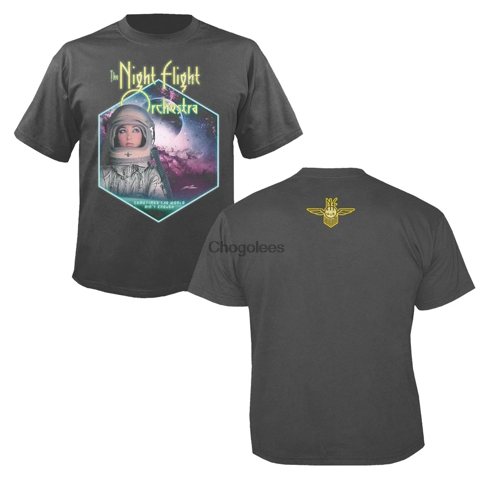 РУБАШКА УНИСЕКС ночного летающего оркестра-иногда не хватает мира - купить по