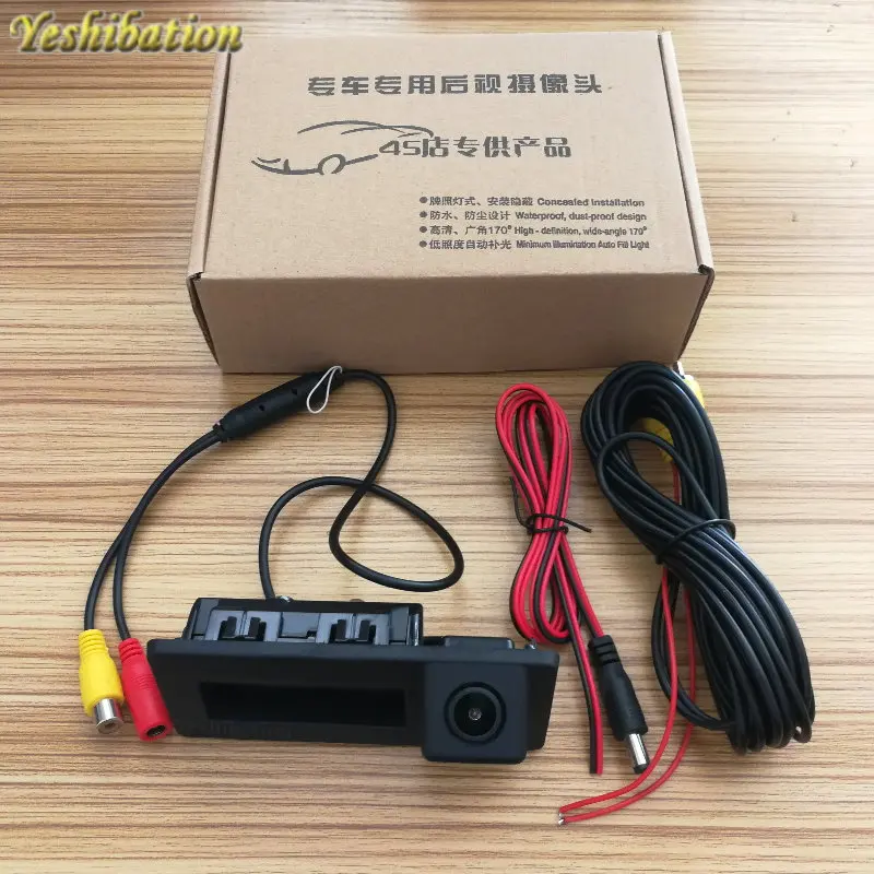 Car Rear View Backup Camera For Skoda Octavia MK3 A7 5E 2015 2016 2017 2018 2019 Reverse Parking Trunk Handle | Автомобили и