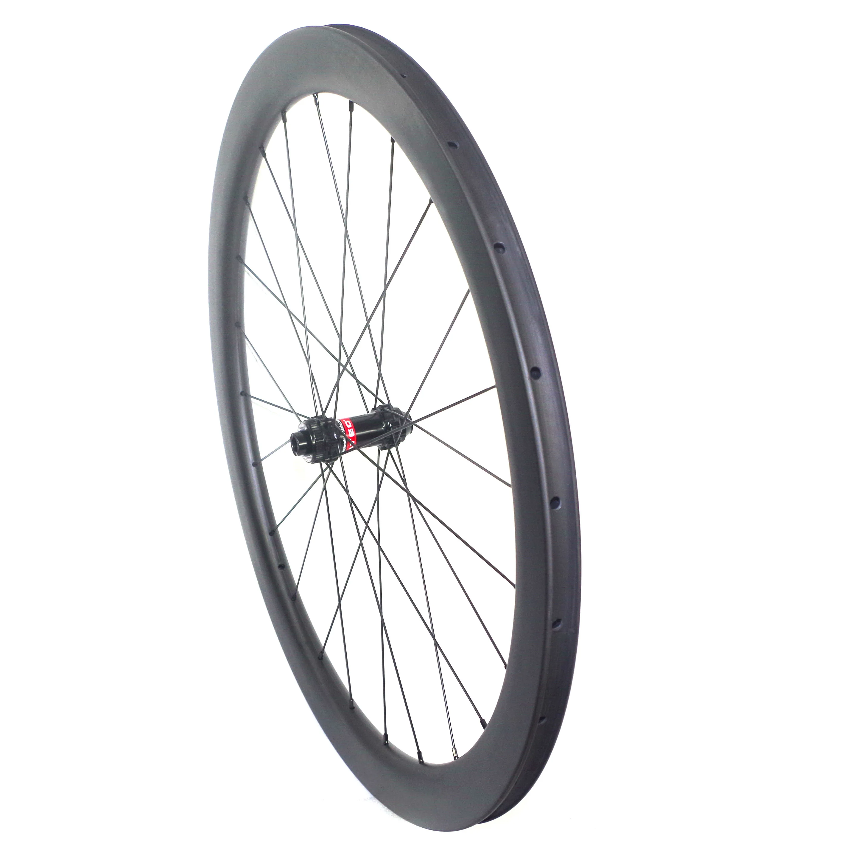 Kaufen Carbonbeam 30mm Breite Kies Cyclocross Disc Bremse Räder 30mm 40mm 45mm 50mm 55mm 60mm Tubeless 700c Carbon Road Disc Laufradsatz