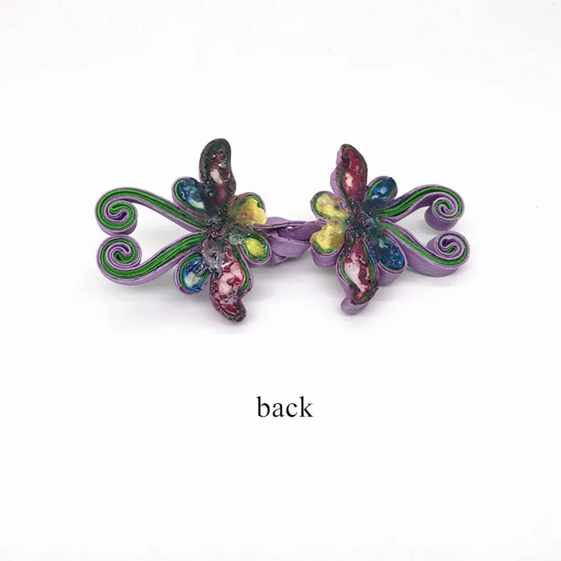 1 пара плетеные пуговицы в виде ласточкиного хвоста|Пуговицы| |