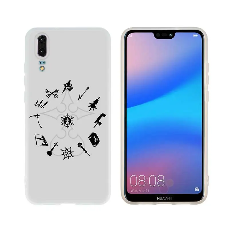 Чехол для телефона huawei P10 P20 P30 Lite Plus Pro P8 P9 Lite P Smart Z чехол Звездное Королевство сердец - Цвет: Pattern For Case 11