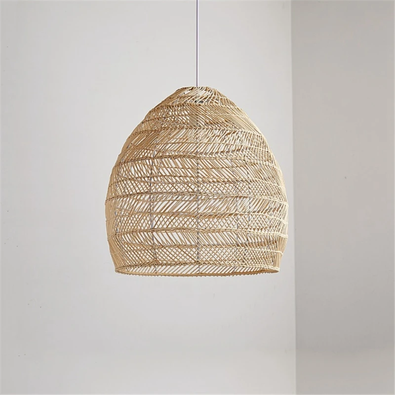 

Home Decor Cafe Restaurant Hanglamp Rattan Lamp Pendant Light Vintage Hanging Lamp Shades E27 Living Room Dining Room