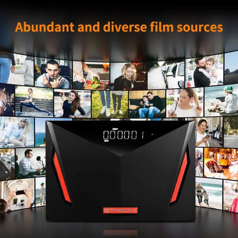 GTmedia V8 UHD-цифра спутниковый телевизионный ресивер 4k DVB-S2 T2 со сверхвысоким