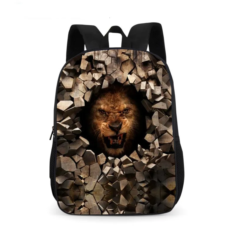 2023 Children School Bags Girls boys animal print School Backpack Kids Satchel Knapsack Girl Backpack For School Space Bag