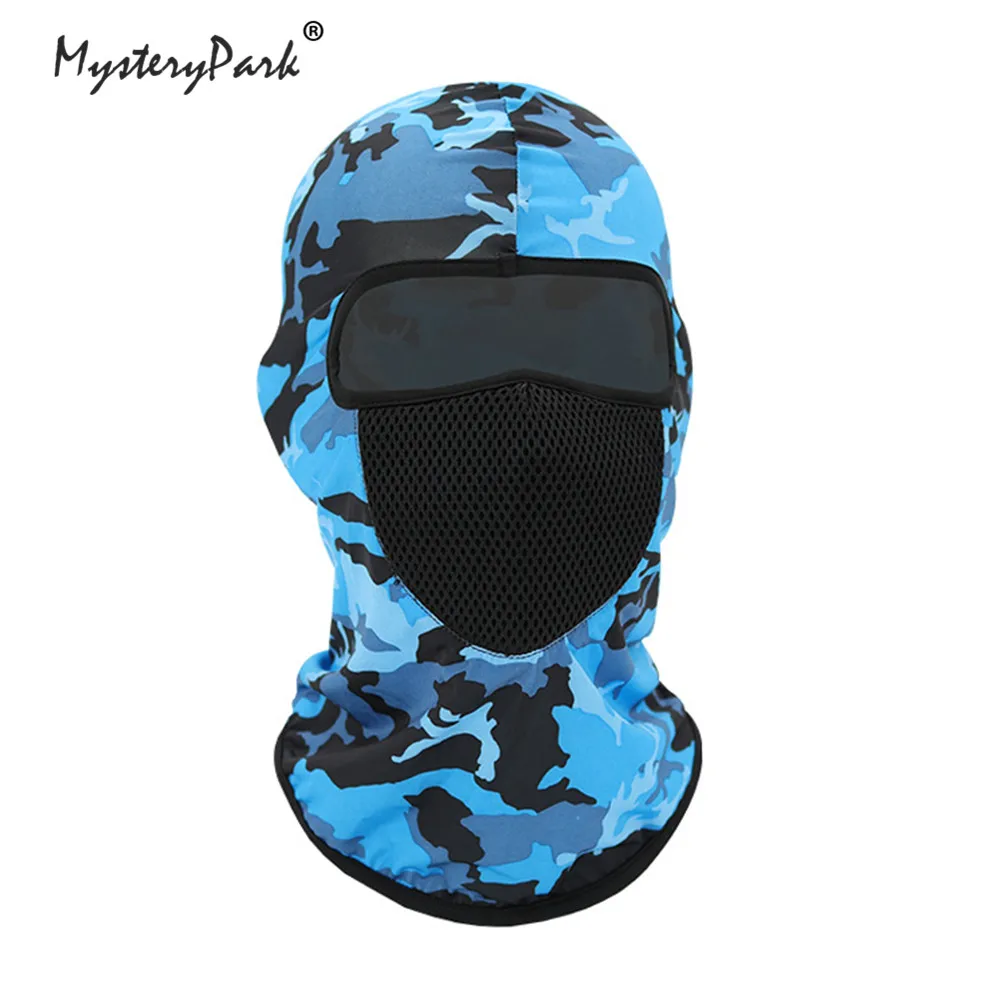 MysteryPark Tactical Camouflage Balaclava Full Face Mask Breathable UV Protection Headband Hunting Cycling Bandana Shield | Спорт и
