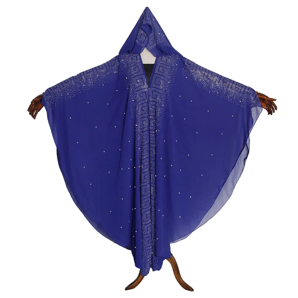 

African dresses for women 2020 batwing sleeve cloak Dress Dashiki African Lady Autumn Cloak dress