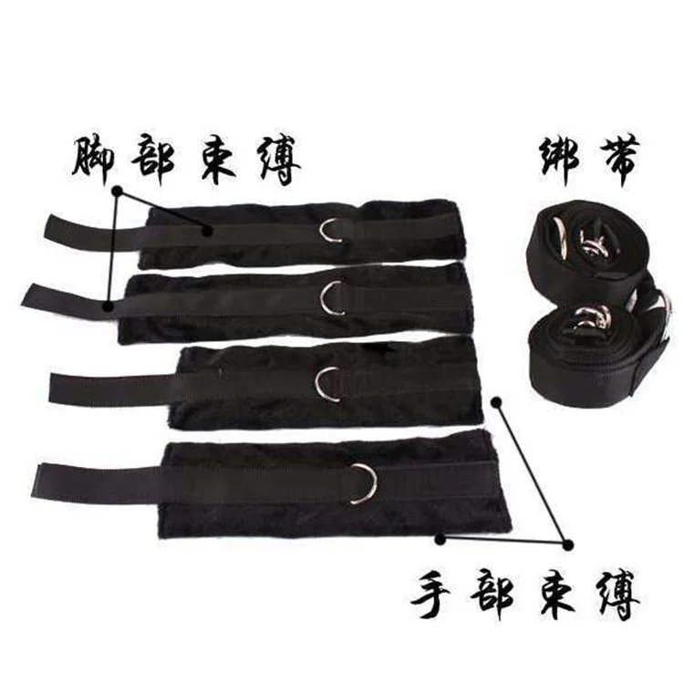 SM Plush bed binding band hands and feet bound on the alternative adult sex products husband wife toys | Красота и здоровье