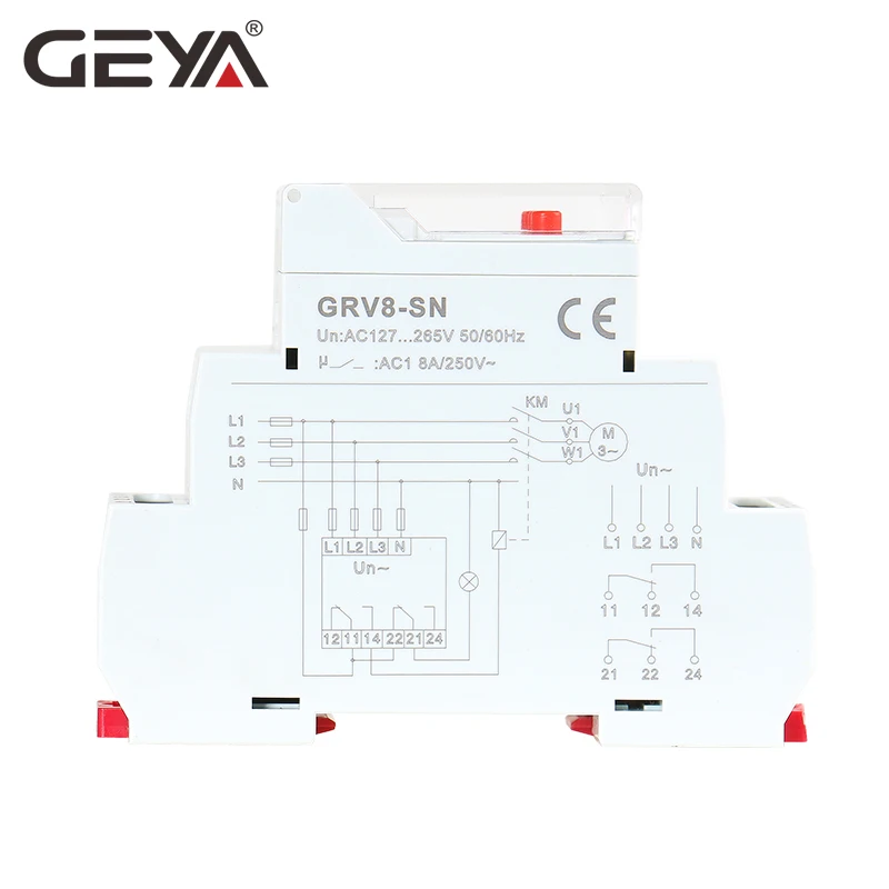 Бесплатная доставка GEYA GRV8 S более Напряжение под защитное устройство с ЖК дисплей
