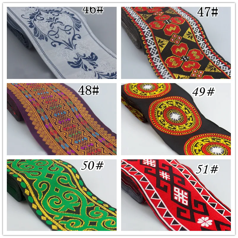 Кружевная ткань с вышивкой ширина 10 см длина 2 5/5 ярдов|Кружево| |