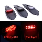 Светодиодный задний фонарь для мотоцикла, задний фонарь, стоп-сигнал, задний фонарь для велосипеда-внедорожника MX Supermoto Enduro CR EXC WRF KX 250 400 426