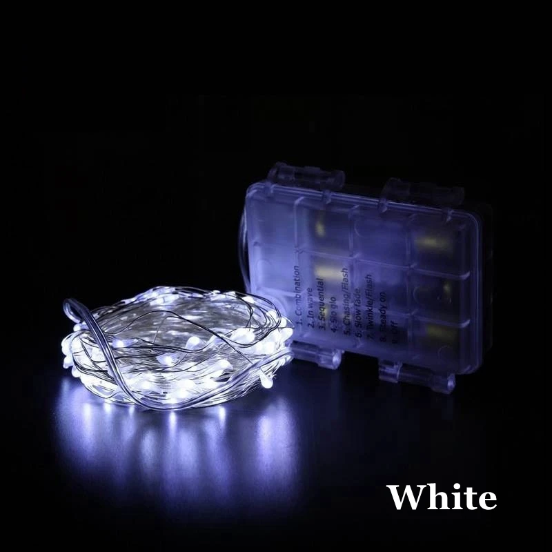 Гирлянда садовая уличная Водонепроницаемая с медным проводом и пультом