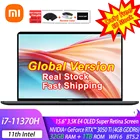 Ноутбук xiao mi Pro X 15, экран I7-11370H дюйма, 32 ГБ ОЗУ, 1 ТБ ПЗУ, экран 15,6 дюйма