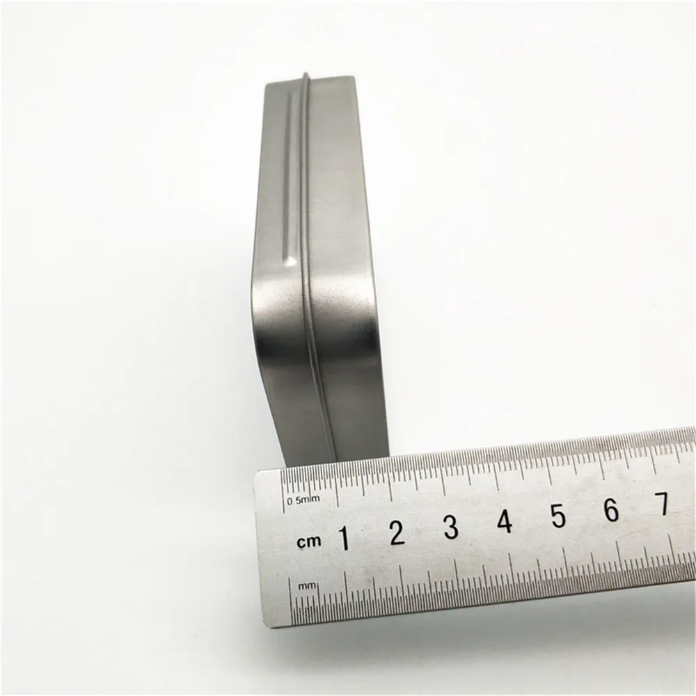 5/10 шт./лот маленький металлический ящик для хранения жестяной серебряный