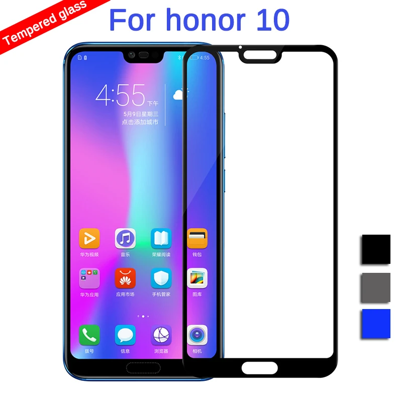 Для huawei honor 10 Защитное стекло для экрана из закаленного стекла honer lite light 5 84