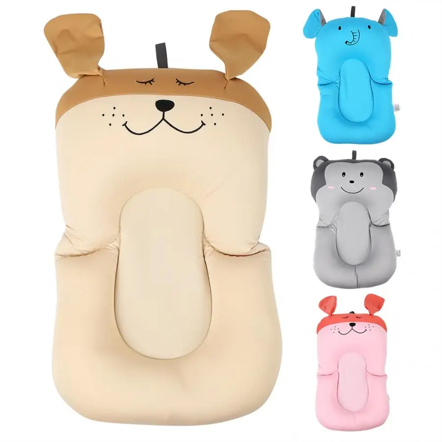 Детская портативная подушка для душа младенцев ванной нескользящий коврик