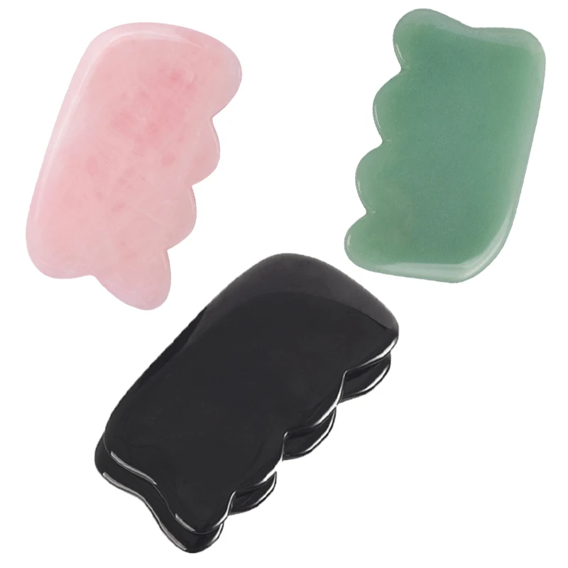 Натуральный розовый кварц в форме расчески Китайская традиционная забота о