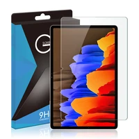 2 5d 0 33mm 9h anti scratch full coverage tempered glass screen protector film for samsung galaxy tab s7 s7plus t970 t975 t870