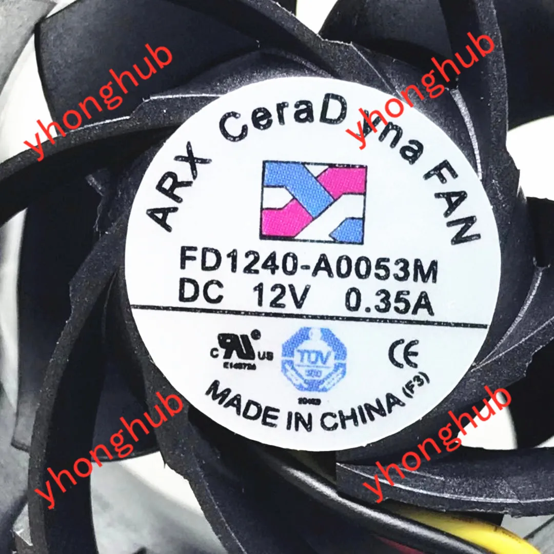 ARX FD1240 A0053M DC 12V 0.35A 40x40x28 мм Сервер вентилятор охлаждения|fan dc|cooling fanfan dc 12v |