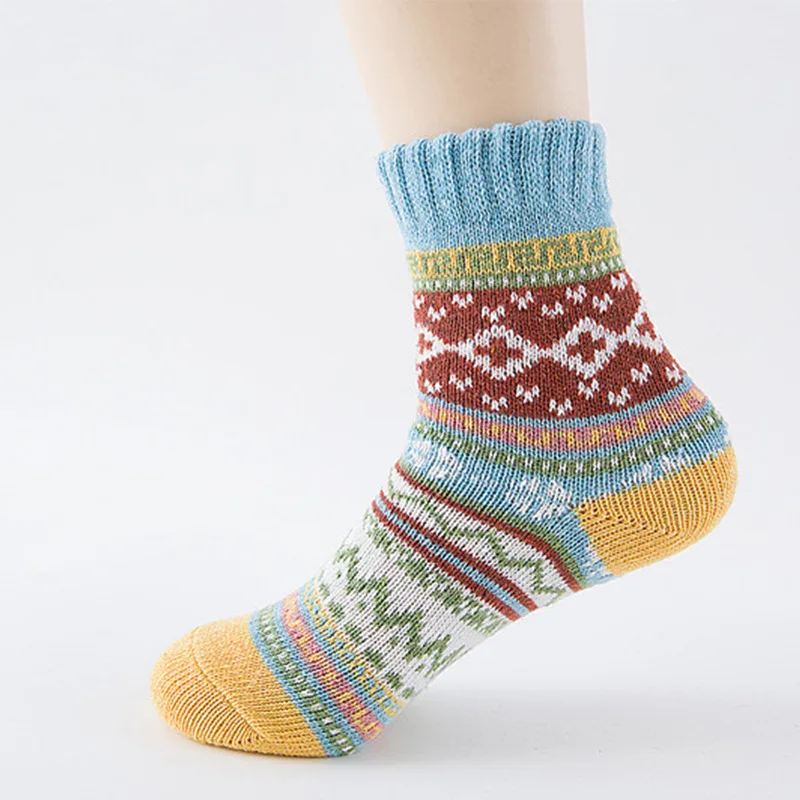 Женские зимние носки Канада 30 градусов холодные шерстяные для женщин плотные