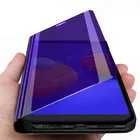 Умный флип-чехол для samsung galaxy A01 Core, зеркальный Магнитный чехол-книжка для смартфона samsung galaxy A01 core 2020 5,3 дюйма, A01Core A013F