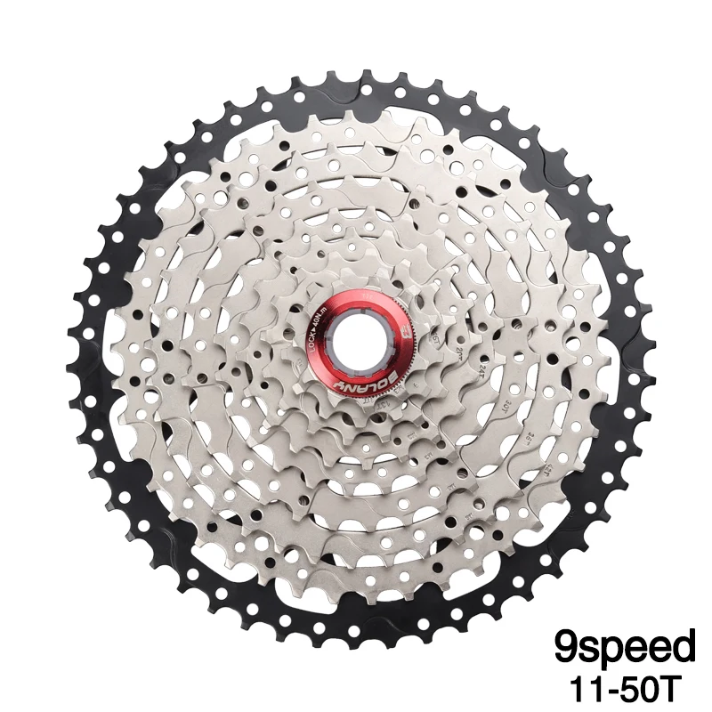 BOLANY MTB кассета 8S 9S 10 Скорость 11 32/40/42/46/50T горный велосипед стальной свободного хода
