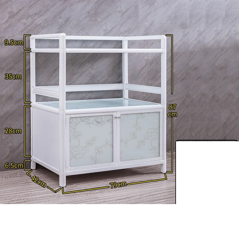 Сала де джантарь для кухонного шкафа из алюминиевого сплава боковые столы шкаф