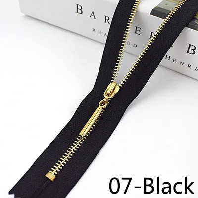 07-Black Meetee 10/20 штук 20/30 см 3# металлическая молния с закрытым концом Автоматическая блокировка язычок молнии голова Декор DIY сумка кошелек швейной по индивидуальному заказу аксессуар - Цвет: 07-Black
