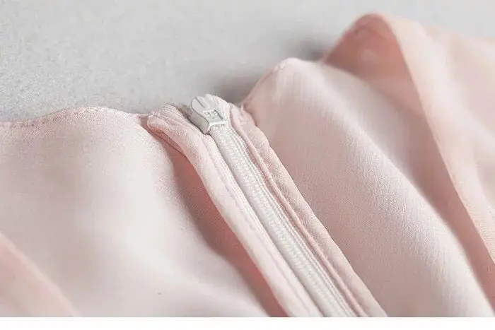 Women Short Sleeve Long Dress V Neck Flower Embroidery Mesh Midi | Женская одежда