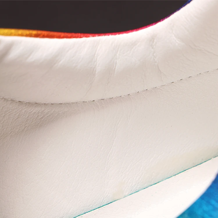 spesifikasi Sneakers Karet Putih Sepatu Kasual Pria Desainer Kulit Pria Sepatu Platform Hip Hop Loafers Tenis Zapatillas Hombre