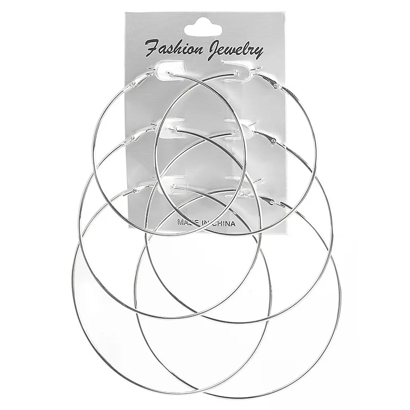 3 пары/компл. огромные серьги кольца большого размера для женщин сексуальные