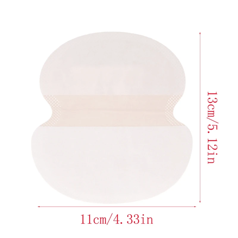 

H7JC Disposable Absorbing Underarm Sweat Guard Pads Deodorant Armpit Sheet Dress Clothing Shield Sweat Perspiration Pads