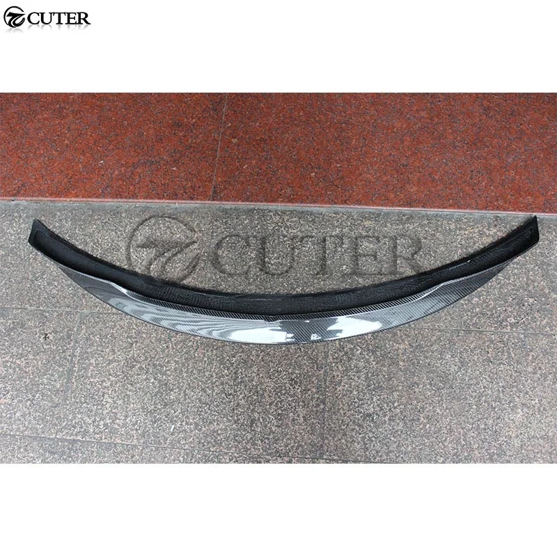 W205 седан задние крылья из углеродного волокна спойлер для багажника Mercedes-benz C300 C180