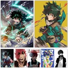 Настенная картина Genshin Impact с персонажами игры, картины с аниме девушкой, принты для спальни, гостиной, спальни, домашний декор, Холщовый плакат HD