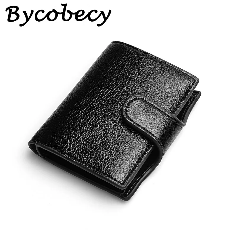Bycobecy высокое качество из искусственной кожи кредитный держатель для карт