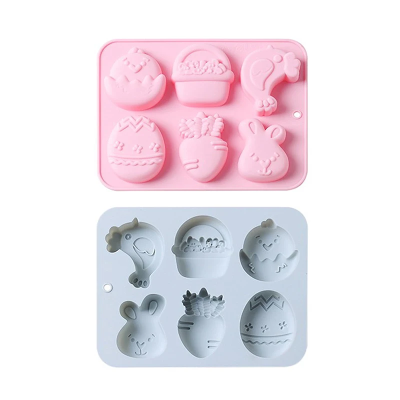 

Easter Silicone Fondant Mould Chocolate Candy Mold DIY Baking Cake Decor