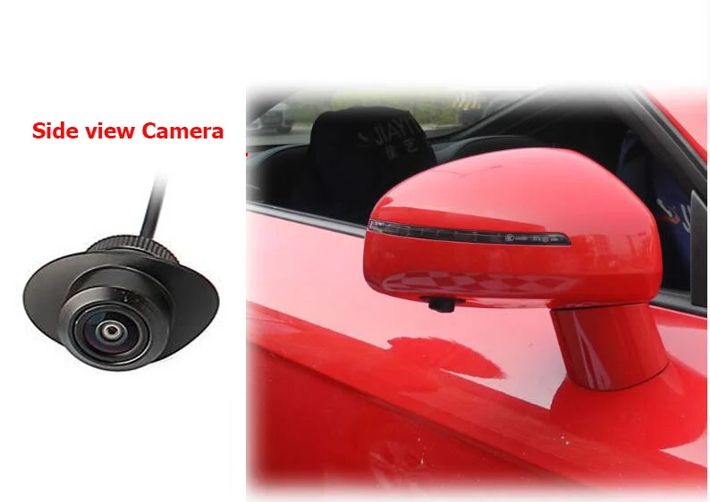 Реальная Автомобильная камера 170 градусов рыбий глаз с широким углом ночного