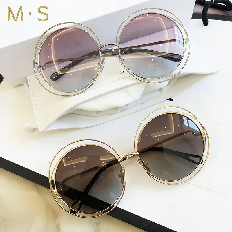 

MS 2019 Vintage Polarized Sunglasses Women Shades for Women New Arrival Plus Size Luxury Female Sunglasses