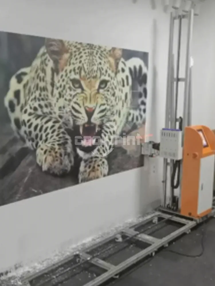 3D автоматический вертикальный принтер высокой четкости/настенный струйный