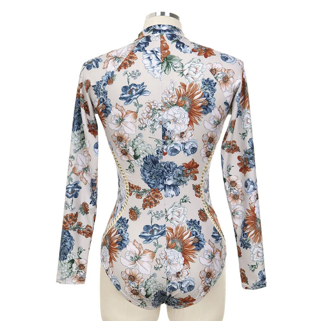 Женский купальный костюм для дайвинга серфинга тонкий солнцезащитный Лонгслив