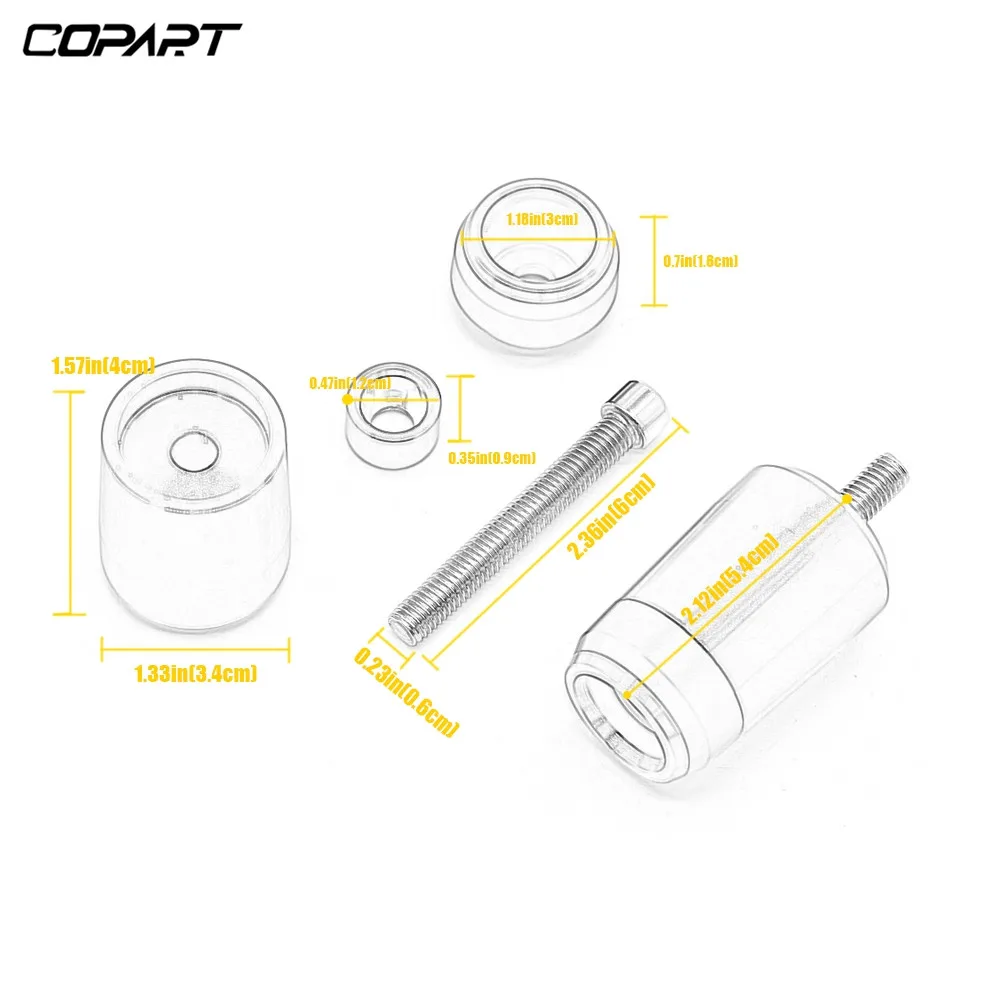 Универсальный мотоцикл 7/8 '✢ мм ручки для руля Байк Мото ручка торцевая
