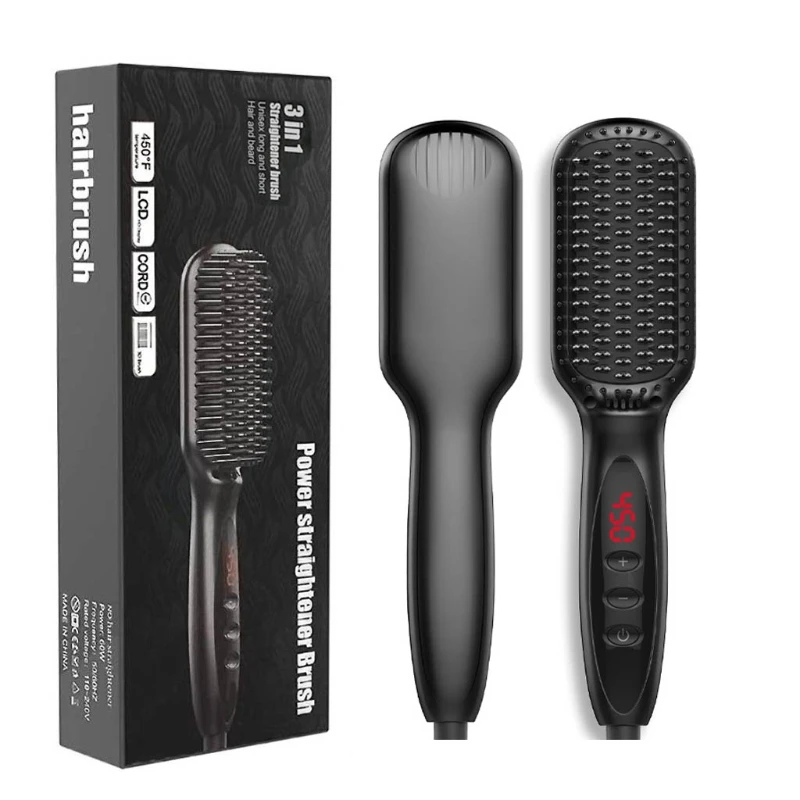 

Q1QD Quick Beard Electric Straightener Multifunctional Brush Straightening Hair Comb