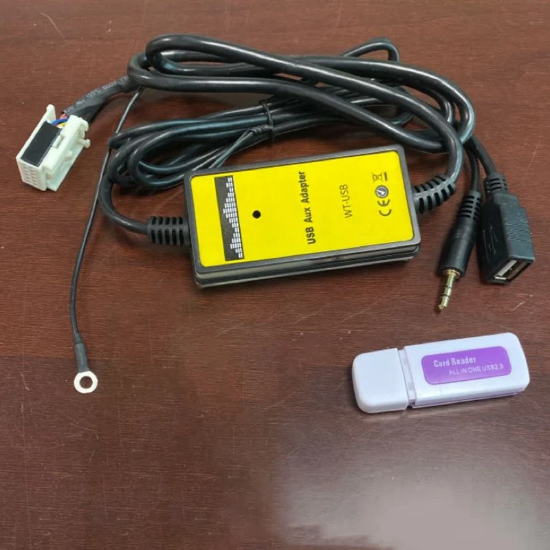 Автомобильный аудио интерфейс AUX USB адаптер CD преобразователь для R100 RCD100 RCD200 RCD300