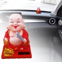 30 dropshippingbuddha statue creative anti deform plastic interior dashboard decor toy for car