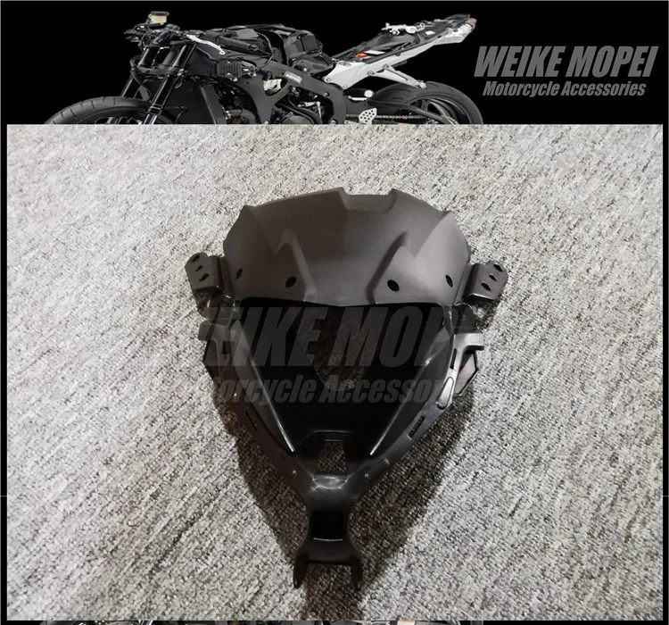 

Front Upper Fairing Headlight Cowl Nose Panel Fit For Kawasaki Ninja ZX636 ZX6R ZX6RR 2019 2020
