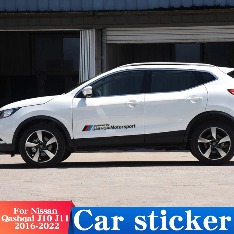 

Car Sticker For Nissan Qashqai J10 J11 2008-2022 Body Waist Line Whole Personality Creative Color Bar Tool Accessories
