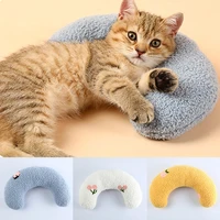 1pc puppy pillow plush pillow u shaped cat and dog sleeping pillows pet pillow special pillows