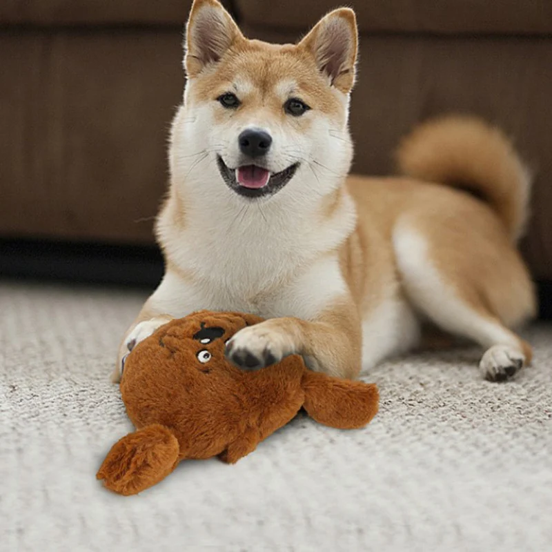 

Electric Pet Toys Sound Training Supplies Simulation Squeaker Scratch-Resistant Plush Products for Cat and Dog DNJ998